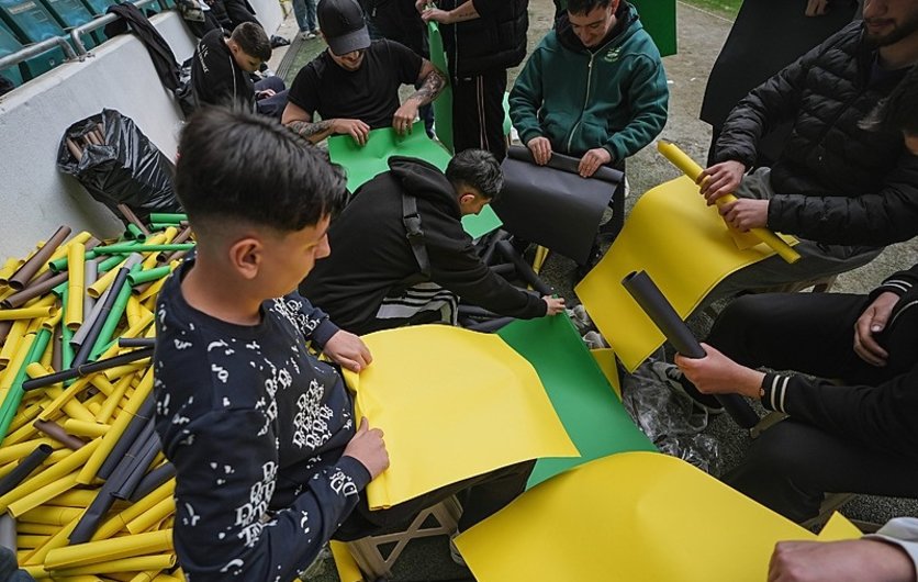 Bursaspor’da tarihi gün: Şampiyonluk maçına dev koreografi hazırlığı