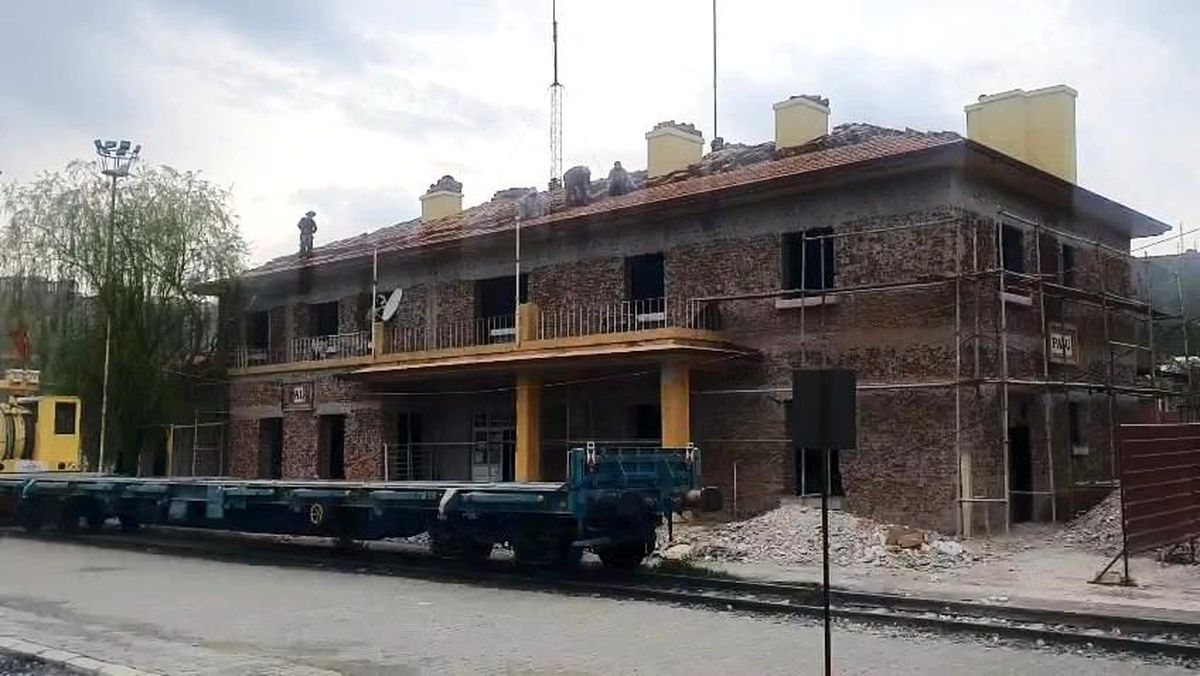 Tarihi Palu Tren İstasyonu Yenileme Çalışmalarından Geçiyor